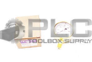NEW NOSHOK 25-300-600 PSI 1/4 NPT BOTTOM CONNECT GAUGE