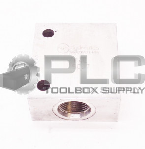NEW SUN HYDRAULICS BAL9CJ7 MANIFOLD BLOCK *SHELF WEAR*