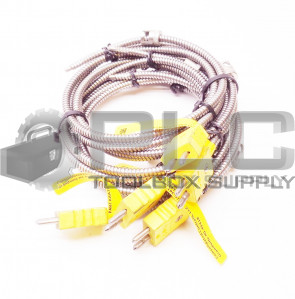 LOT OF 5 NEW PYROMATION KAA3U-F1A042-4 THERMOCOUPLES