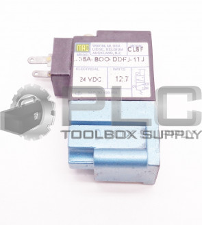 NEW MAC 35A-BOO-DDFJ-1TJ SOLENOID VALVE 24VDC 12.7W