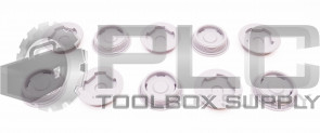 LOT OF 10 NEW RIEKE PPA-51 2" HOLE PLUG GREY P3PP