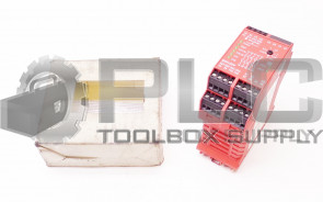 NEW ALLEN BRADLEY 440R-M23143 SER B SAFETY RELAY MSR138DP