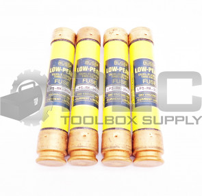 LOT OF 4 NEW BUSSMANN LPS-RK-35SP DUAL ELEMENT TIME DELAY FUSE