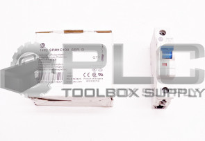NEW ALLEN BRADLEY 1492-SPM1C100 SER D CIRCUIT BREAKER 1P 10A