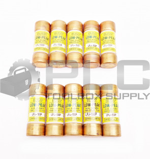 LOT OF 10 BUSSMAN LPJ-15SP FUSE LPJ15SP