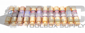 LOT OF 12 FUSETRON FRN-R-2 1/2 DUAL ELEMENT TIME DELAY CURRENT LIMITING FUSE