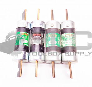 LOT OF 4 BUSSMANN FRN-R-125 FUSETRON FUSES 250 V