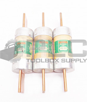 LOT OF 3 NEW BUSSMANN FRN 300 FUSETRON DUAL-ELEMENT FUSES 250V FRN-300