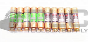 LOT OF 10 NEW BUSSMANN FUSETRON FRN-R-15 FUSE 15AMP 250VAC / FRN-R 15