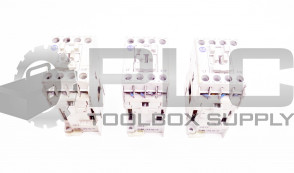 LOT OF 3 ALLEN BRADLEY 700-CF400D* SER A CONTROL RELAY COIL 24VDC