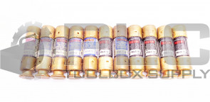 LOT OF 11 NEW FUSETRON FRN-R 10 FUSE DUAL-ELEMENT FRN-R-10