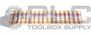 LOT OF 17 BUSS FUSETRON FRN-R-1 FUSES CLASS RK5 FRN-R 1