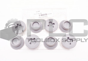 LOT OF 8 NEW RIEKE PPA-11-2 3/4" HOLE PLUG GREY P1PP