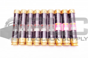 LOT OF 9 NEW BUSSMANN FRS-R-60 FUSETRON TIME-DELAY FUSES 600V