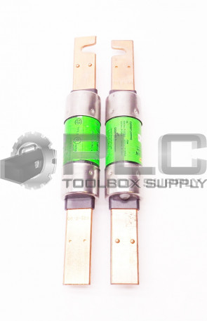 LOT OF 2 NEW FRS-R-80 FUSETRON DUAL-ELEMENT TIME DELAY FUSE *NEW VERSION*