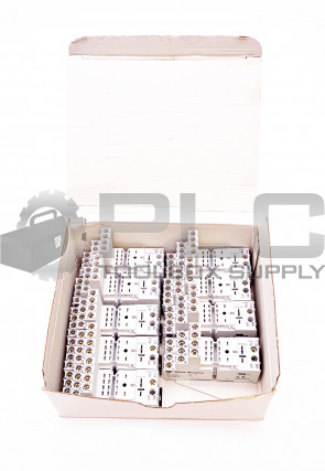 BOX OF 9 NEW ALLEN BRADLEY 700-HN104 /A RELAY SOCKET 14 PIN 10A 250V 700HN104