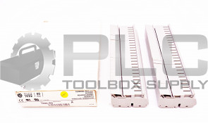 BOX OF 50 NEW ALLEN BRADLEY 1492-R6 SER A GRAY TERMINAL BLOCKS