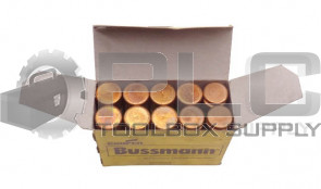 BOX OF 10 NEW BUSSMANN FUSETRON FRN-R-60 FUSE DUAL ELEMENT 