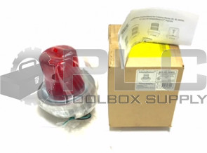 NEW EDWARDS 50R-N5-40WH BEACON LIGHT FLASHING RED 120VAC
