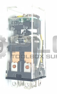 NEW OMRON LY2N-CR RELAY 110/120VAC 