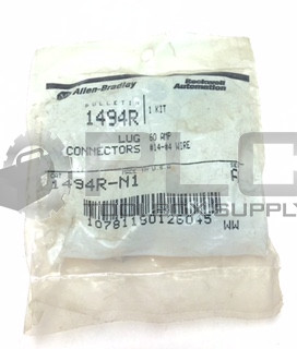 NEW ALLEN BRADLEY 1494R-N1 SERIES A LUG CONNECTORS 60AMP #14-#4 WIRE