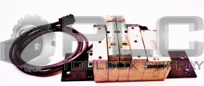 NUMATICS 239-1229 MANIFOLD BLOCK SOLENOID VALVES 2391229 WITH 122BB600M000061