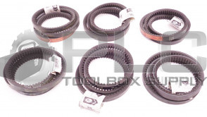 NEW LOT OF 6 GATES BX48 TRI-POWER DRIVE BELT 9013-2048