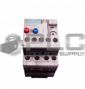 NEW SIEMENS 3RU1116-1JBO OVERLOAD RELAY