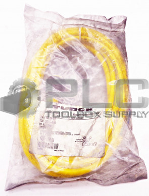 NEW TURCK RK-30-4M CORDSET 3 PIN FEMALE STRAIGHT 4 METER CABLE-CONNECTOR