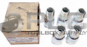 LOT OF 5 NEW PARKER 10143-16-16 HYDRAULIC HOSE FITTING