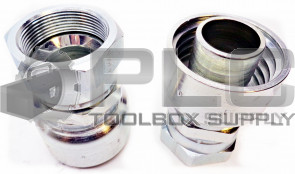 LOT OF 2 NEW PARKER 10643-24-24 HYDRAULIC HOSE FITTING
