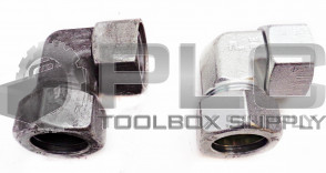 NEW LOT OF 2 PARKER 28-L DE E0 1 1/8" ID ELBOW FITTING