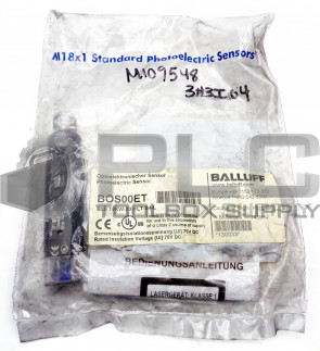 NEW BALLUFF BOS00ET PHOTOELECTRIC SENSOR BLS 18KW-XX-1LT-S4-L