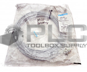 NEW FESTO KMYZ-9-24-5-LED-PUR-B CABLES/ADAPTERS 1/PKG CABLE W/ PLUG SOCKET