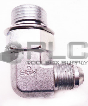  NEW PARKER 90 DEG. ELBOW 1" JIC- 3/4" BSPP FITTING
