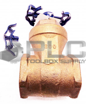 NEW NIBCO N41B00C 1 1/12" THREADED GATE VALVE *READ*