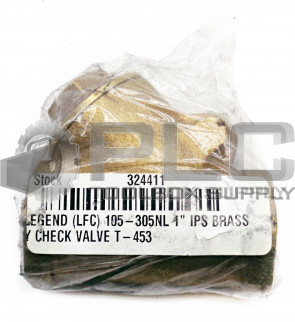 NEW LEGEND 105-305NL 1" IPS BRASS CHECK VALVE