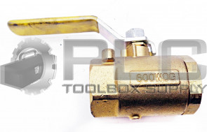 NEW PARKER 600WOG 1" BRASS BALL VALVE