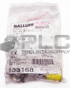 NEW BALLUFF BOS 18M-PA-1PD-E5-C-S4 PHOTOELECTRIC SENSOR BOS0049