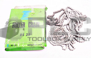 NEW TSUBAKI RS 25 ROLLER CHAIN 10'