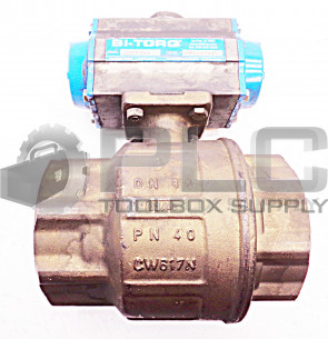 NEW BI-TORQ IP2P3063DA BALL VALVE 40 CW617N