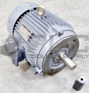 NEW WORLDWIDE ELECTRIC EP7.5-18-213TC SEVERE DUTY MOTOR 7.5HP 1770RPM 213TCFRAME