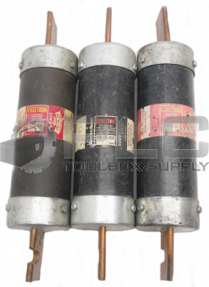 LOT OF 3 BUSSMANN FRS-R-400 DUAL-ELEMENT TIME DELAY CLASS RK5 FUSE 600V