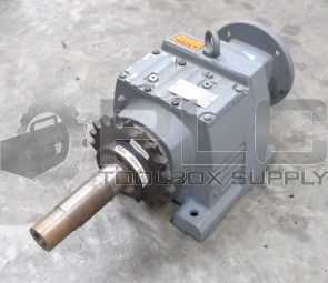 SEW EURODRIVE R87AM182 GEAR REDUCER 1400RPM TORQUE 13275 W/ 100BTB19 2517