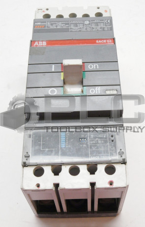 ABB S4H CIRCUIT BREAKER 2P SACE PR211 SACE S4H 600V 