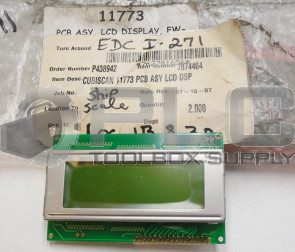 NEW CUBISCAN 11773 PCB ASSEMBLY LCD DISPLAY M204-1A3