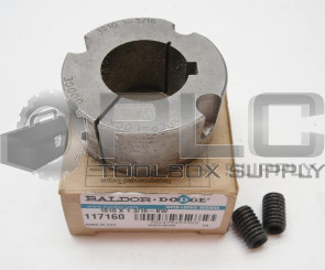 NEW BALDOR 117160 TAPER LOCK BUSHING 1610 1-3/16INCH BORE KW