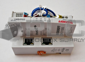 BECKHOFF EK1100 ETHERCAT COUPLER E-BUS TERMINALS RJ45 CONNECTION 24 VDC