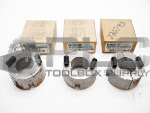 LOT OF 3 NEW DODGE 119119 TAPER LOCK BRUSHING 2517 X 1-11/16 KW 