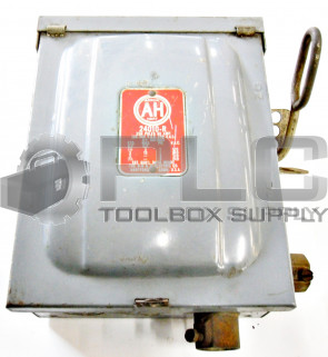 ARROW H & H ELEC. CO. 24010-251 ENCLOSED SWITCH 60AMP 120-240AC 24010